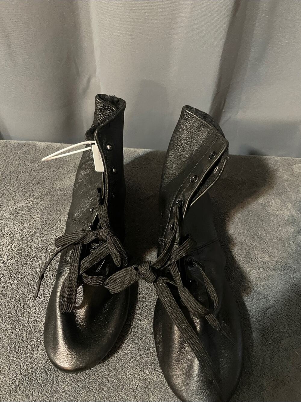 Women's Black Lace-Up dance shoes with soft sole - Modern Everyday Comfort
